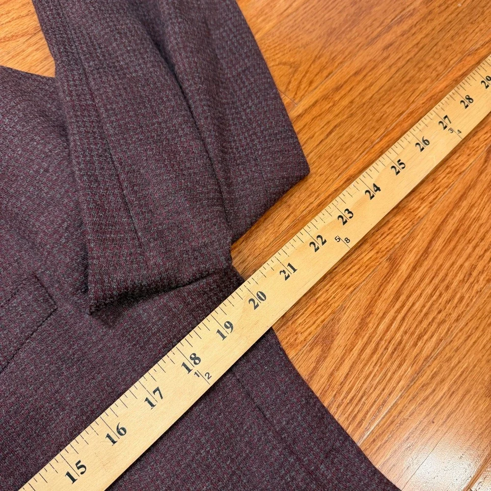 Bonobos Jetsetter Blazer 40R Burgundy Lanificio Fortex Unsturctured Tailored Fit